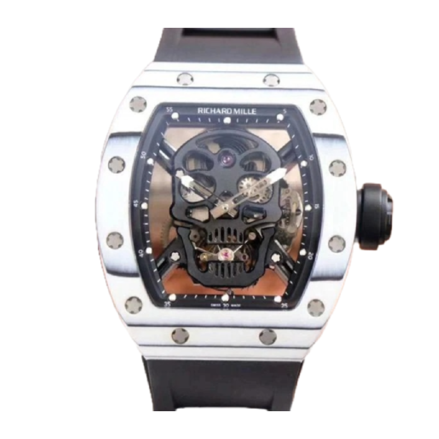 Richard Mille RM 52-01 Tourbillon "Skull" White