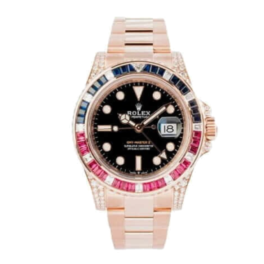 Rolex GMT-Master II 126755SARU "Diamond Bezel"