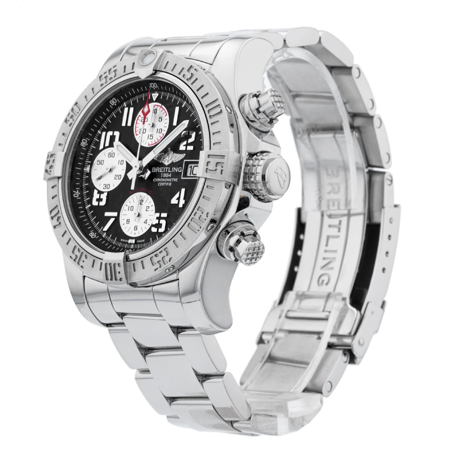 Breitling Super Avenger II A13370 "Black Dial" Premium 2