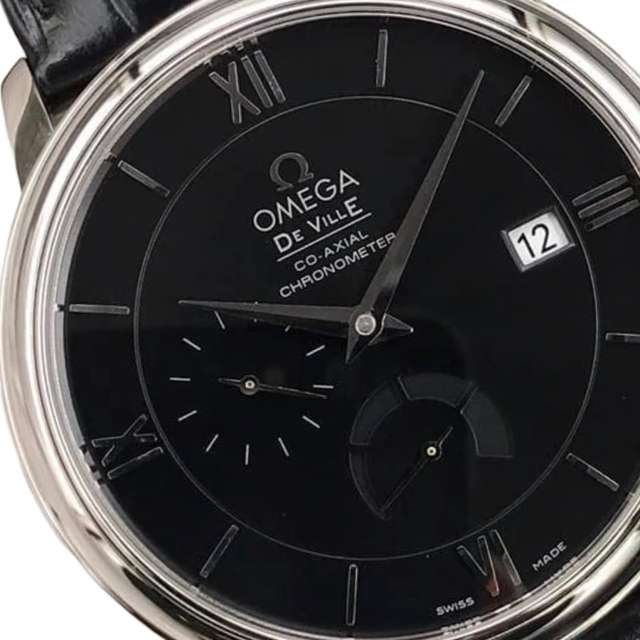 Omega De Ville Black Dial 424.13.40.21.01.001 3