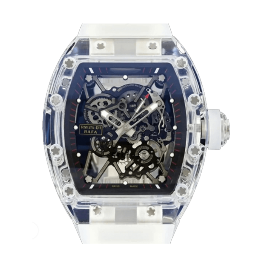 Richard Mille RM 35-02 "White Quartz TPT" High Fidelity