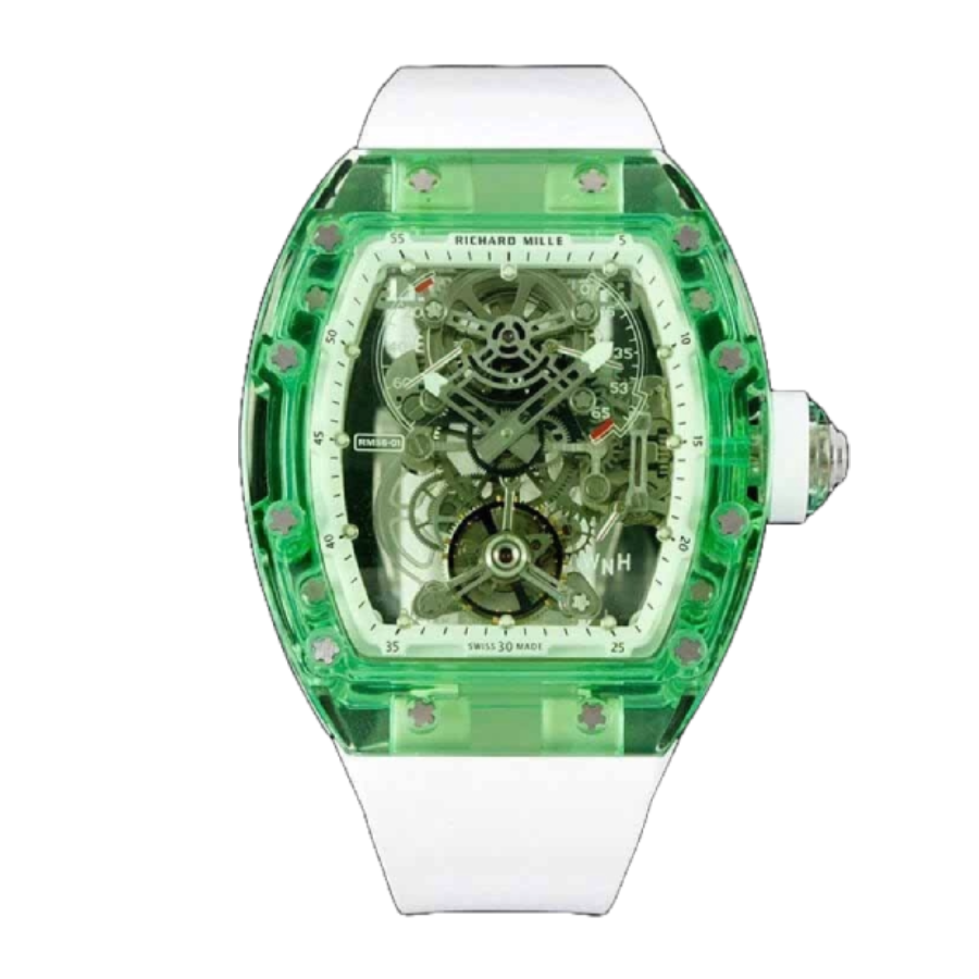 Richard Mille RM 56-01 Tourbillon Green Transparent Superior