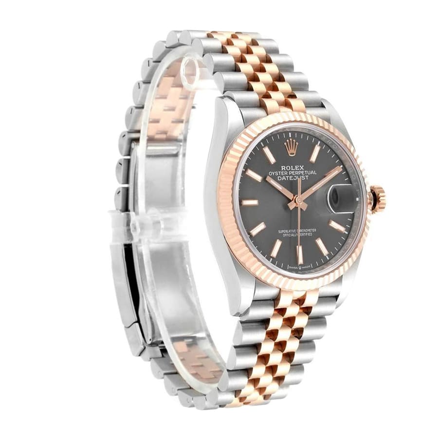 Rolex Datejust 126231 Two-Tone Fluted Bezel Detailed 2