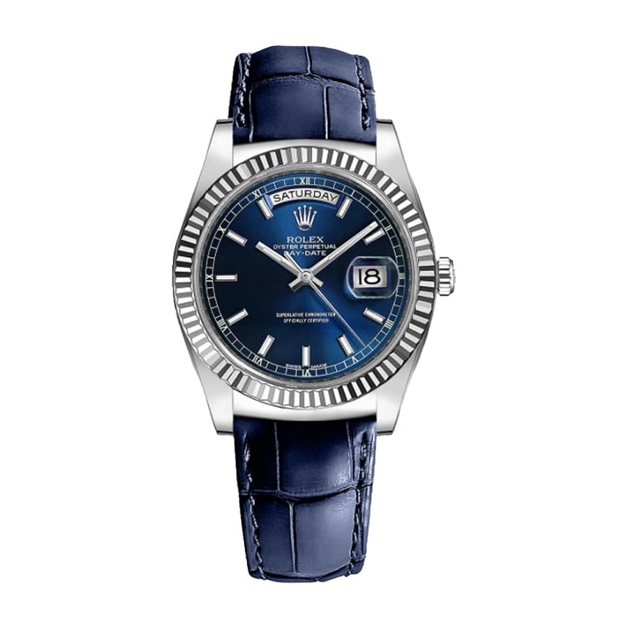 Rolex Day-Date 118139-0004 "Blue Dial" Perfect